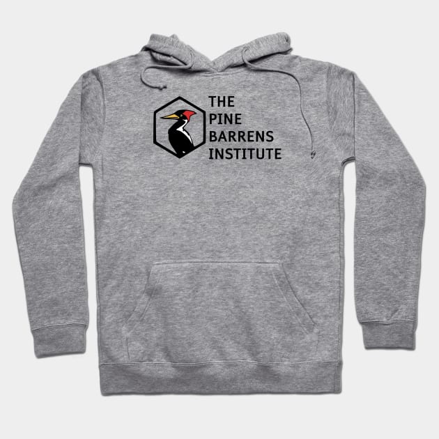 Modern Ivory Billed Logo Hoodie by Pine Barrens Institute